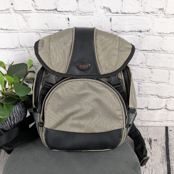 TUMI Black and Silver Backpack, Small - Picture 7 of 12